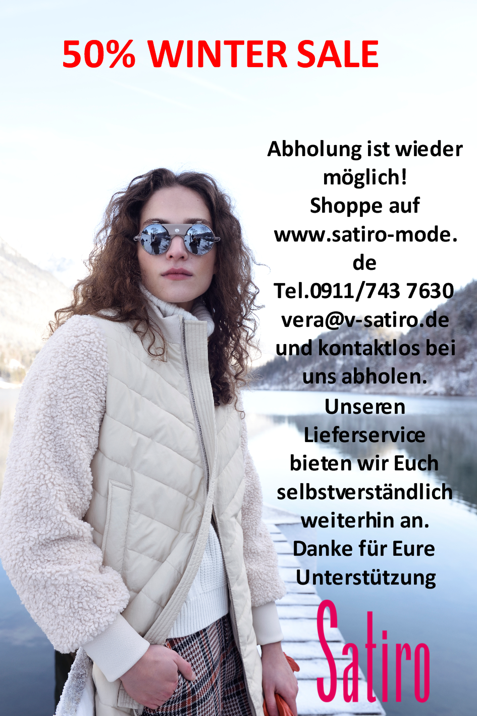 Fashion SALE 50% mit Click and Collect