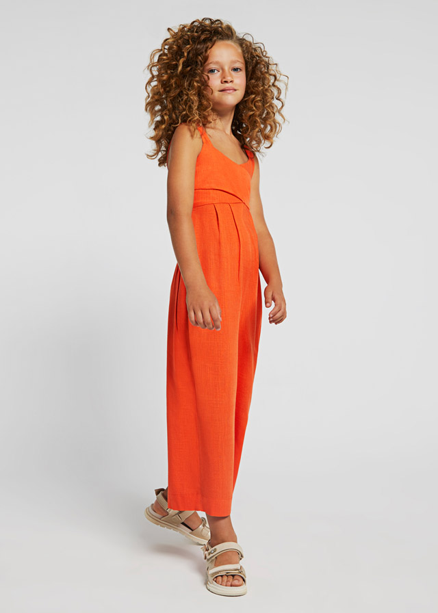 Mayoral Jumpsuit Coral Orange für Teens aus Baumwolle