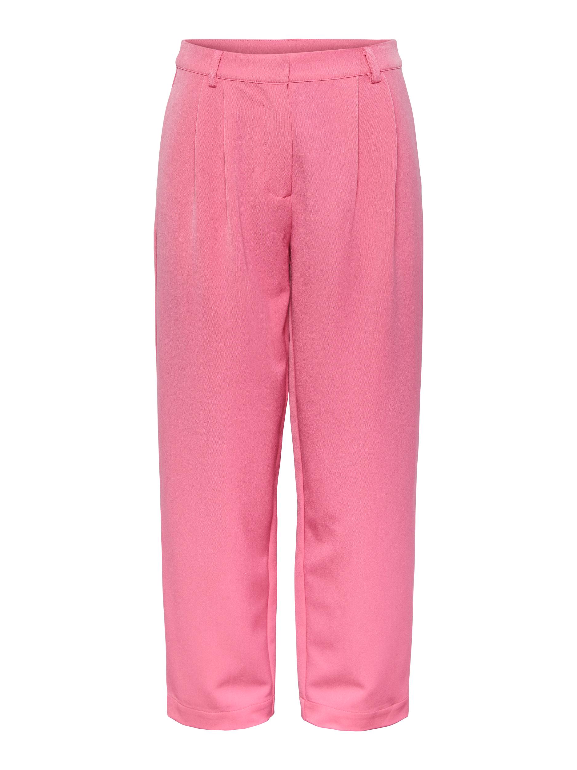YAS Cropped Pants Pink